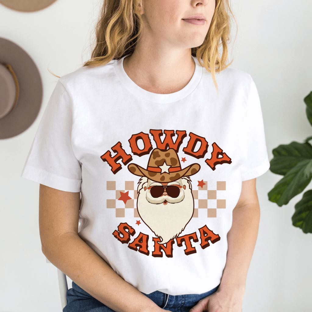 Howdy Santa Christmas Shirt