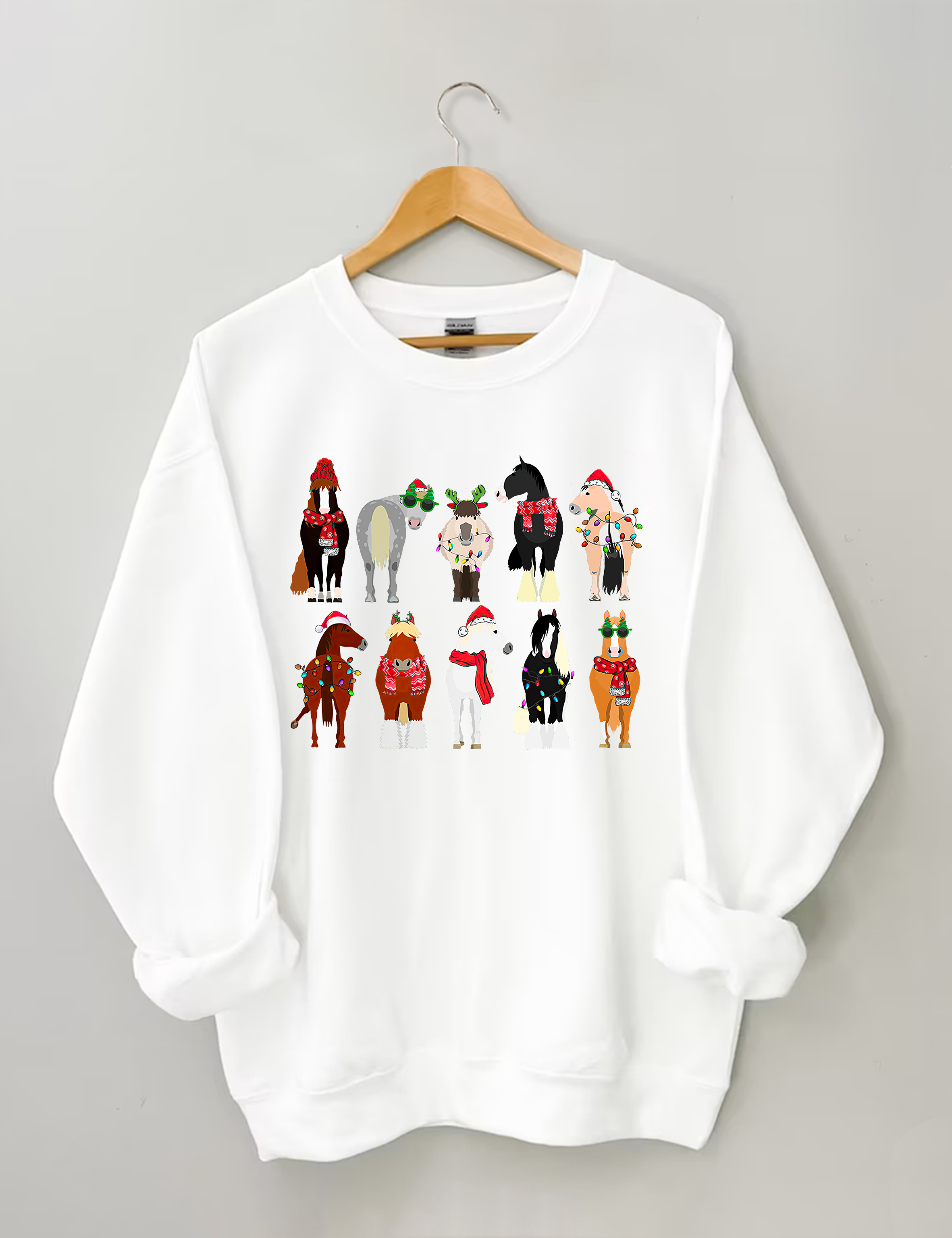Horse Lover Christmas Sweatshirt