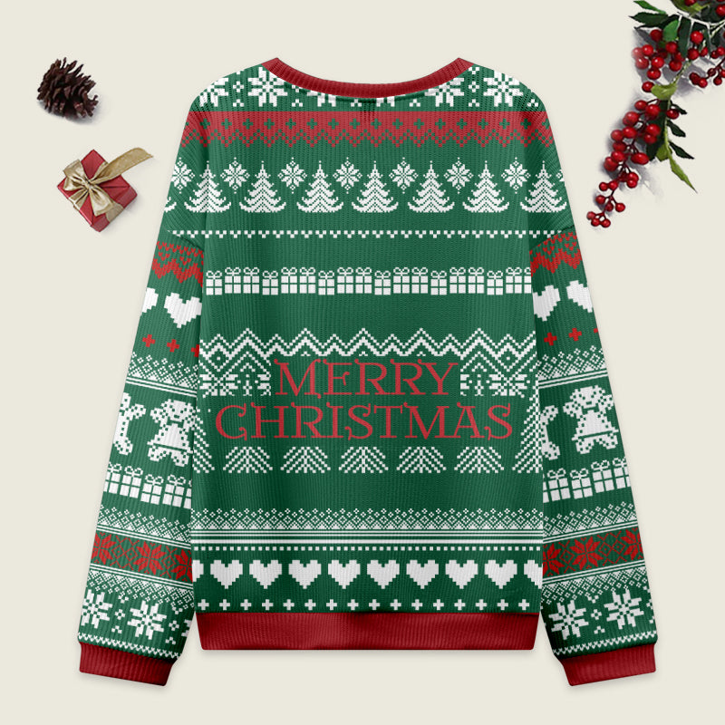 Coveshe Cute Sushi Cat Christmas Ugly Sweater