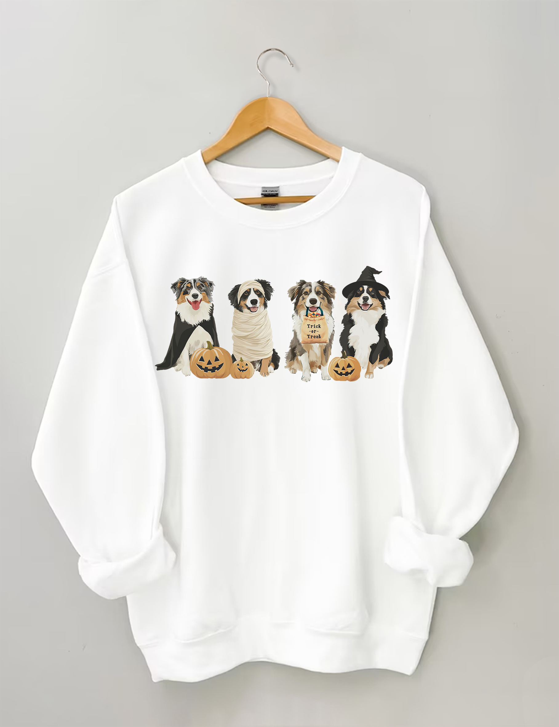 Australian Shepherd Halloween Sweatshirt