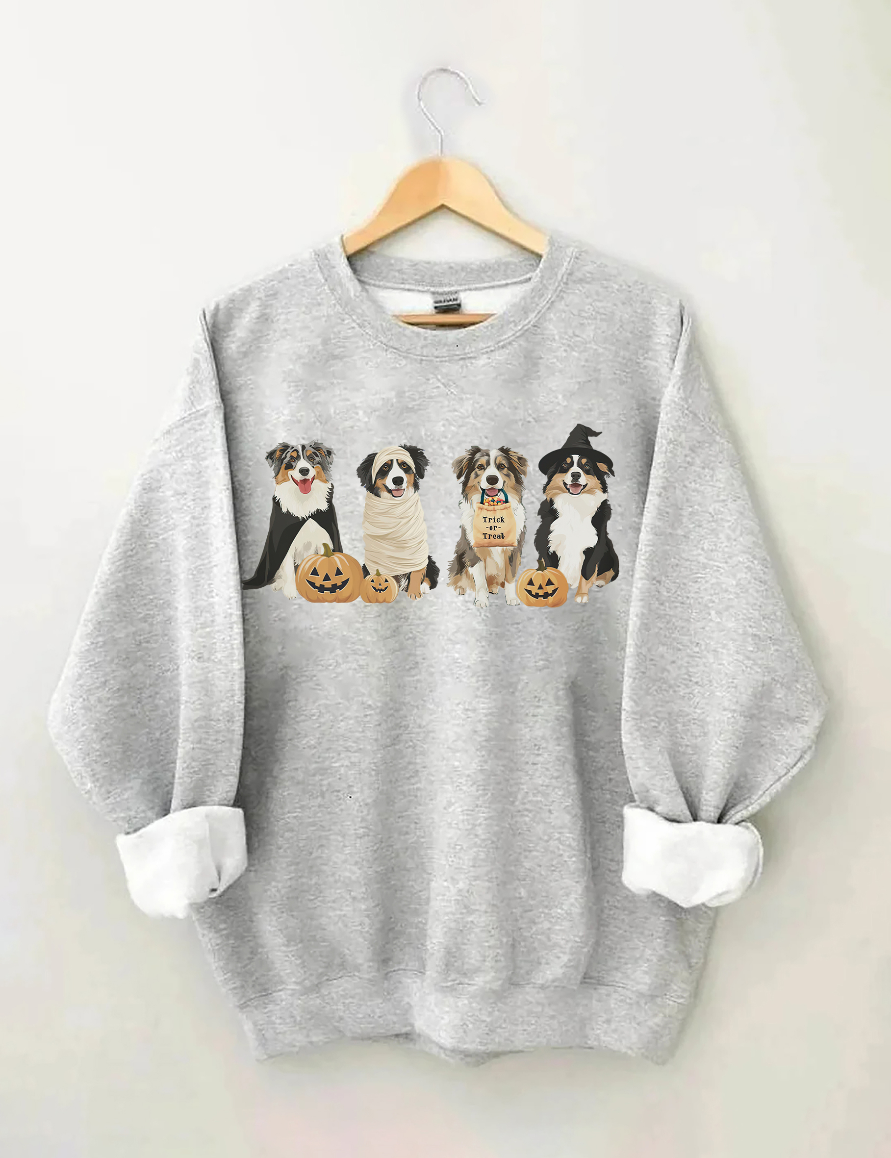 Australian Shepherd Halloween Sweatshirt