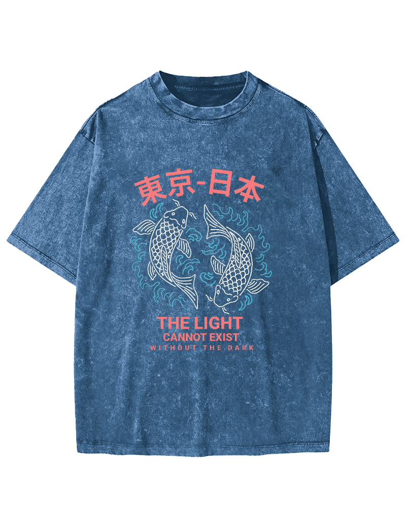 Japan Tokyo Carp Vintage Washed T-shirt
