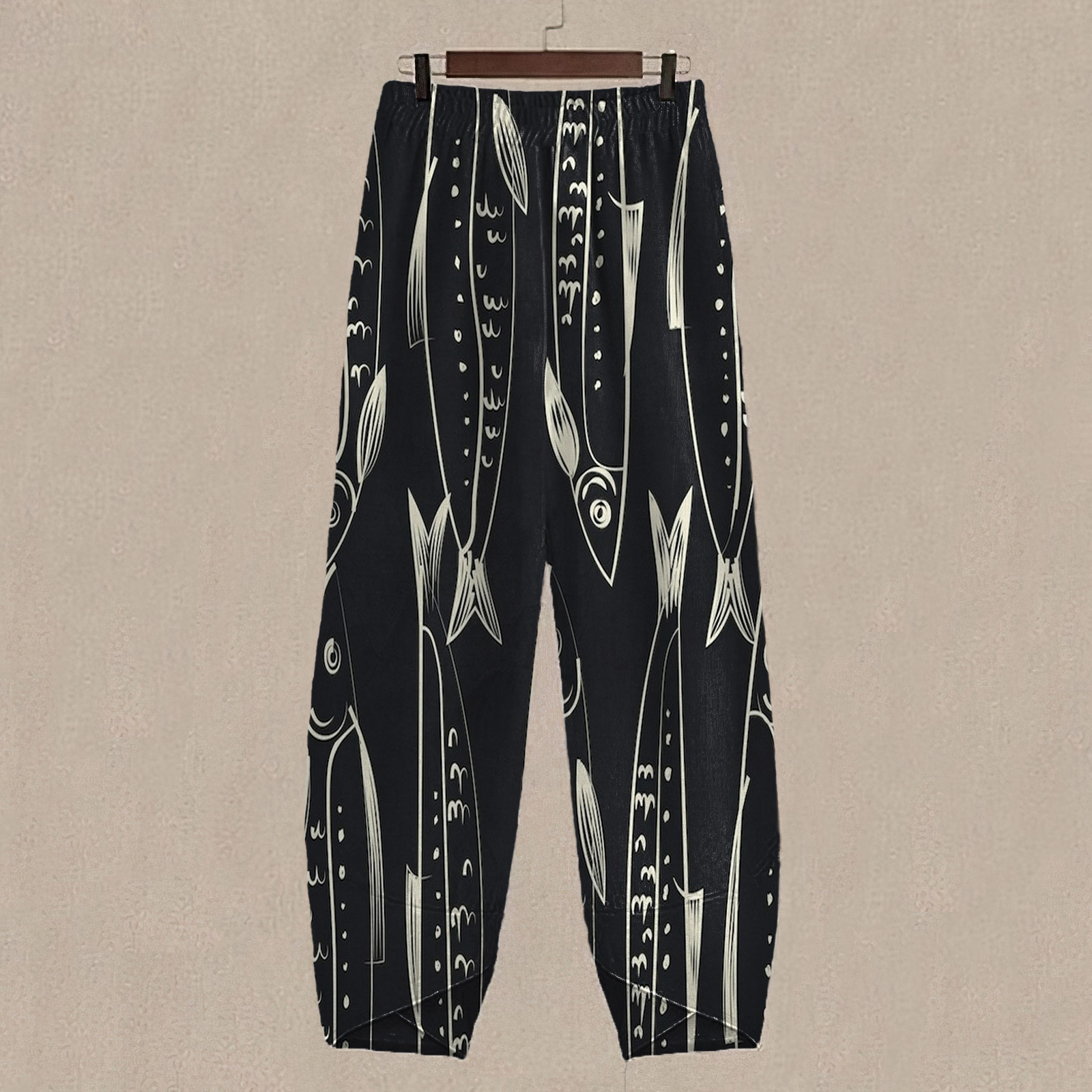 Women's Casual Fish Printed Pants
