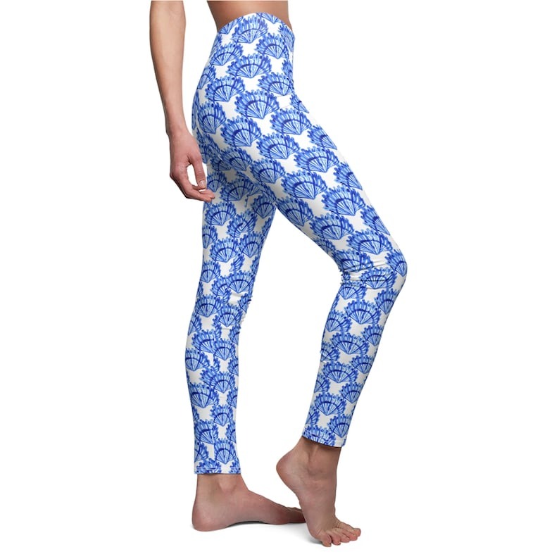 Seashell Print Leggings