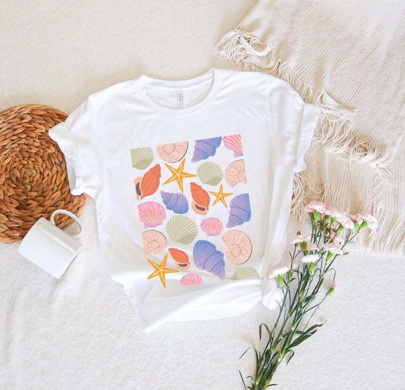 Women’s Shell Short-Sleeve Summer Tee – For Shell Lovers