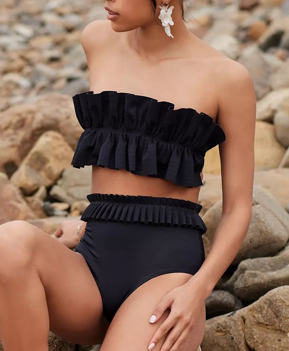 Ruffle Bikini Swimsuit