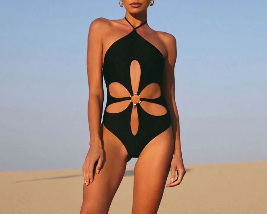 Cutout One-Piece Swimsuit
