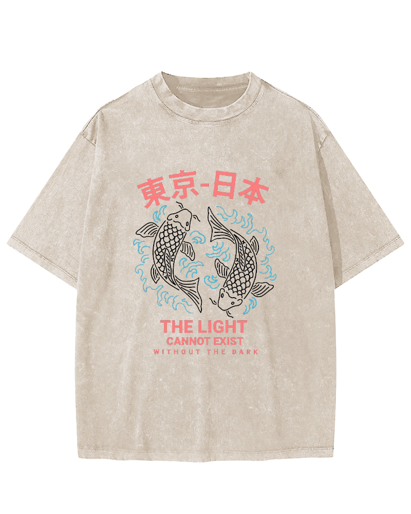 Japan Tokyo Carp Vintage Washed T-shirt