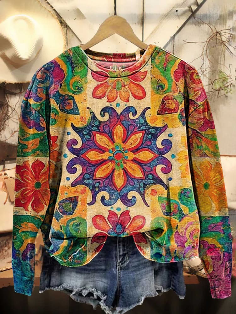 Vintage Art Casual Sweatshirt