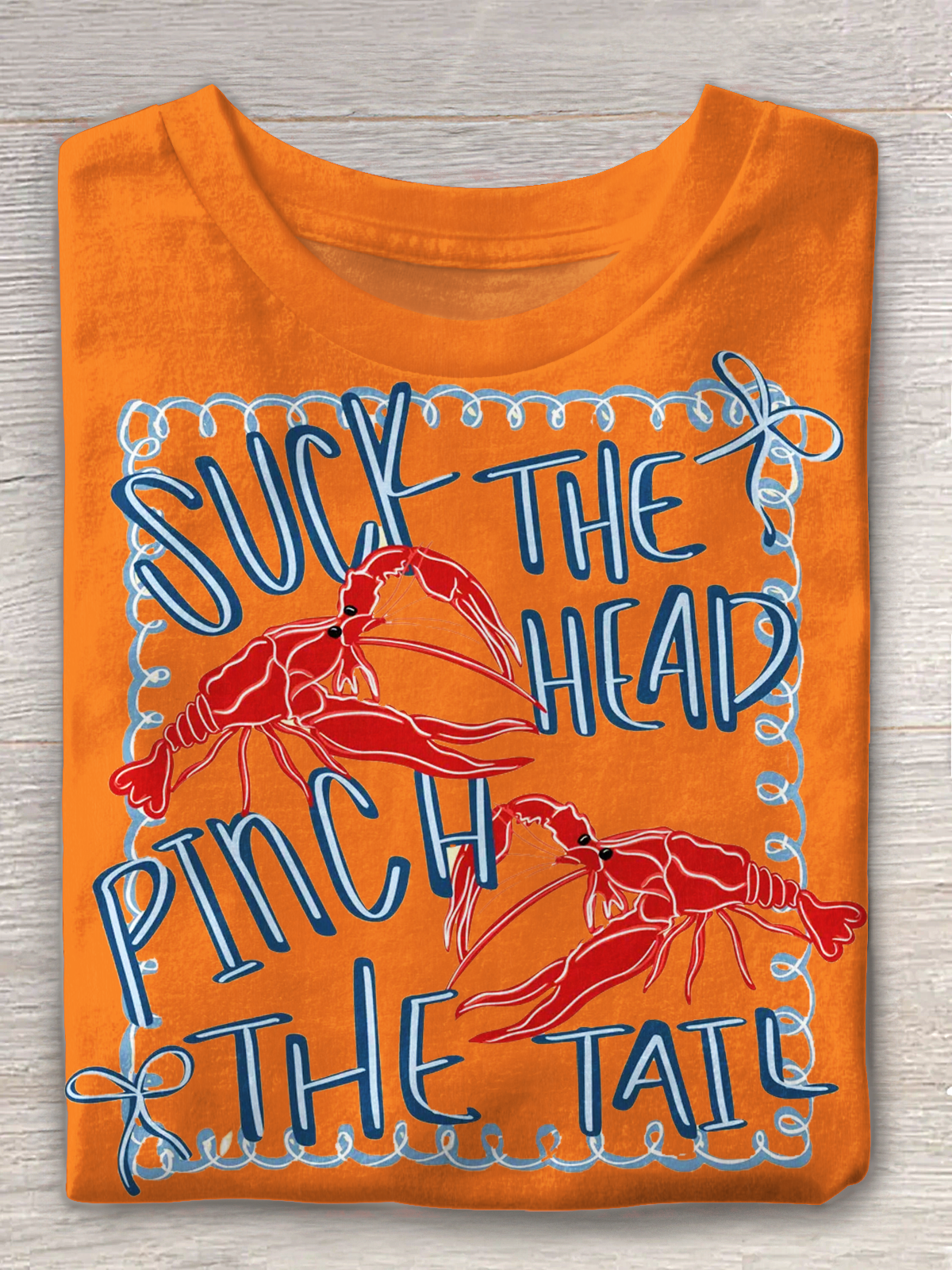 Crawfish Boil Season Seasoning Crew Neck T-shirt