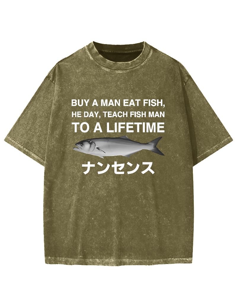 Funny To A Lifetime Vintage Washed T-shirt