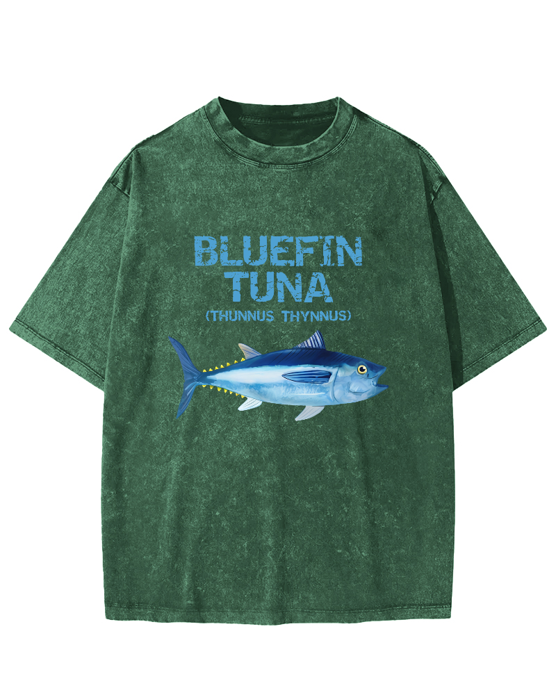 Bluefin Tuna  Vintage Washed T-shirt