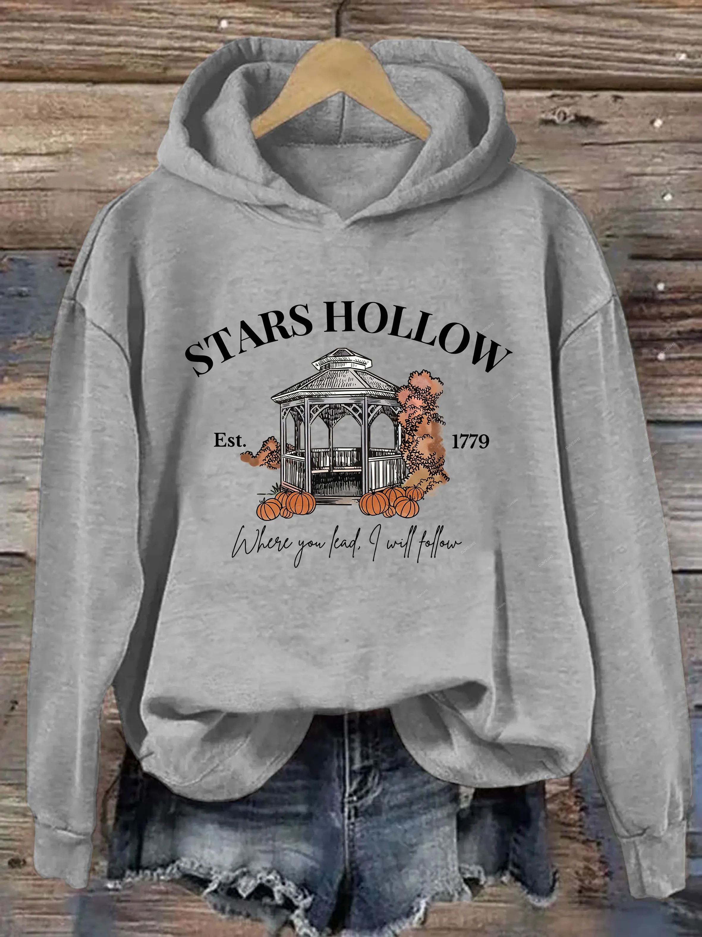 Stars Hollow Where You Lead I Will Follow Hoodie