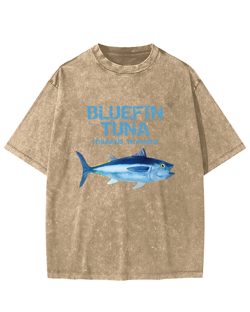 Bluefin Tuna  Vintage Washed T-shirt