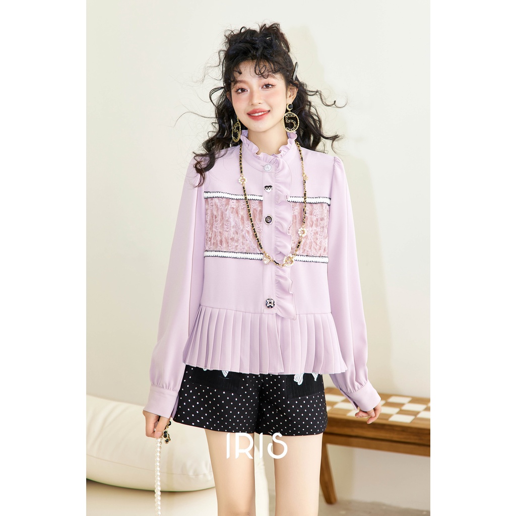 IRIS BOUTIQUE IS2371153 Conch shell shirt