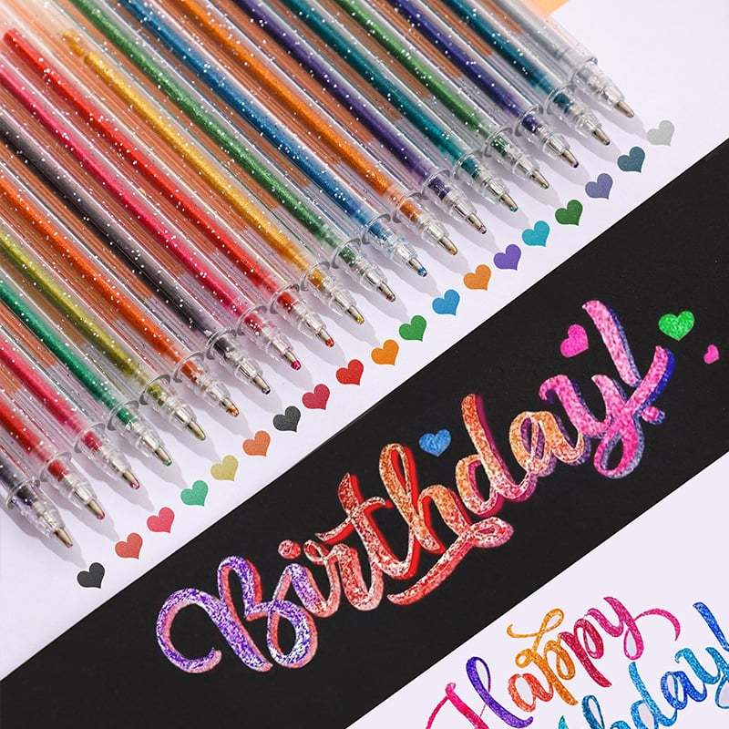 ✨Limited Sale 49% OFF✨ Metallic Vibrant Sparkle Colorful Pen