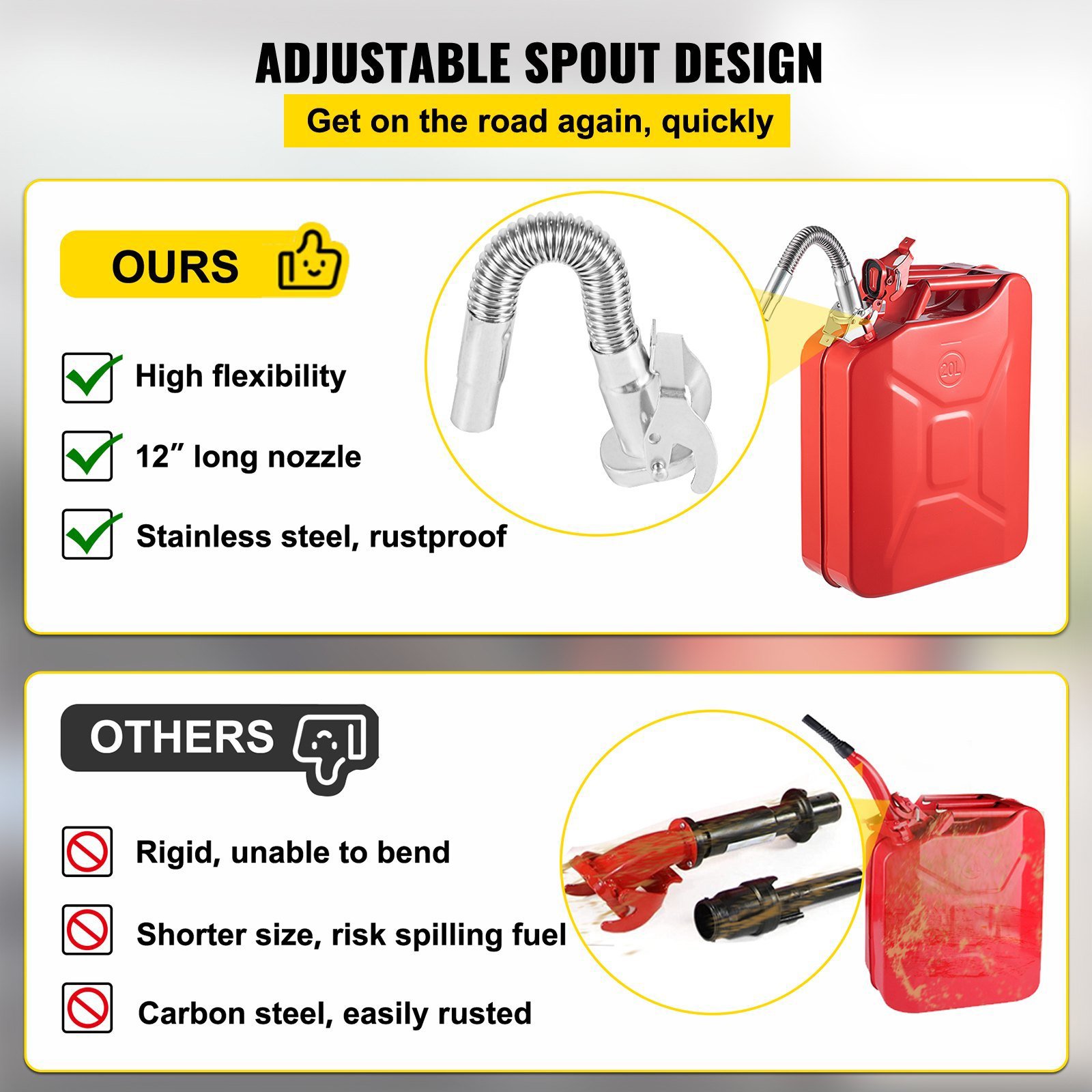 ✨Limited Sale 49% OFF✨ Stainless Steel Car Fuel Pipe