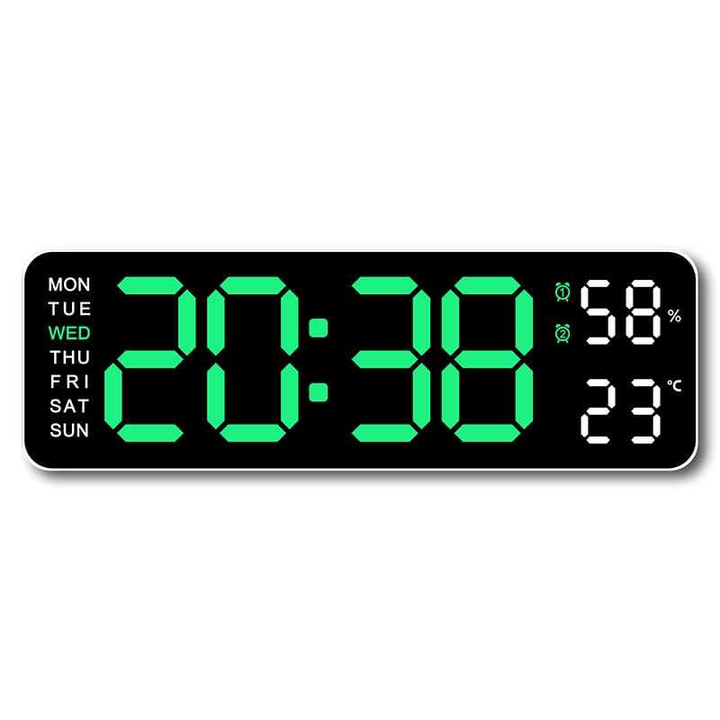🔥2025 Hot Sale 49% OFF - Digital Wall Clock Large Display