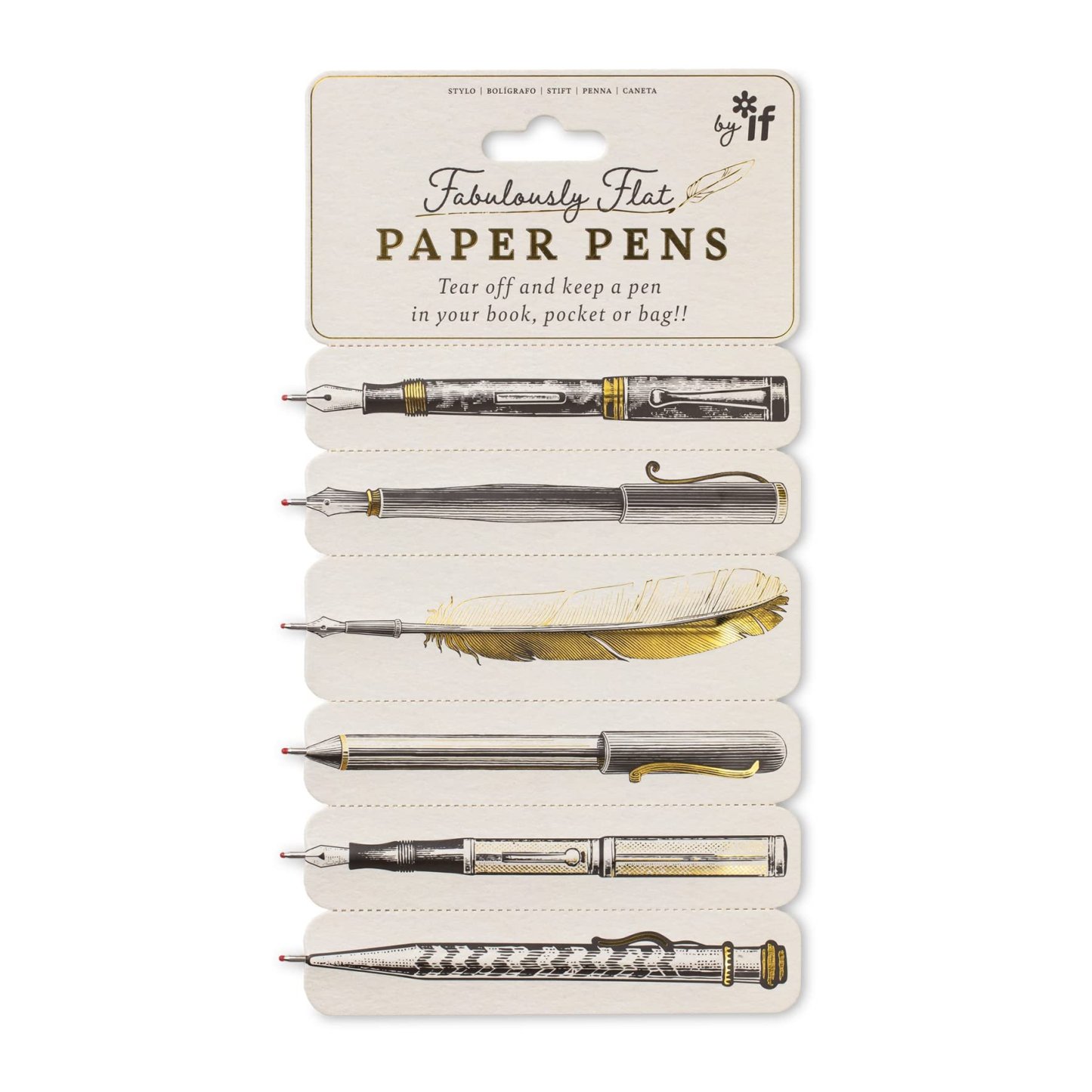 🔥2025 Hot Sale 49% OFF - Fabulously Flat Paper Pens