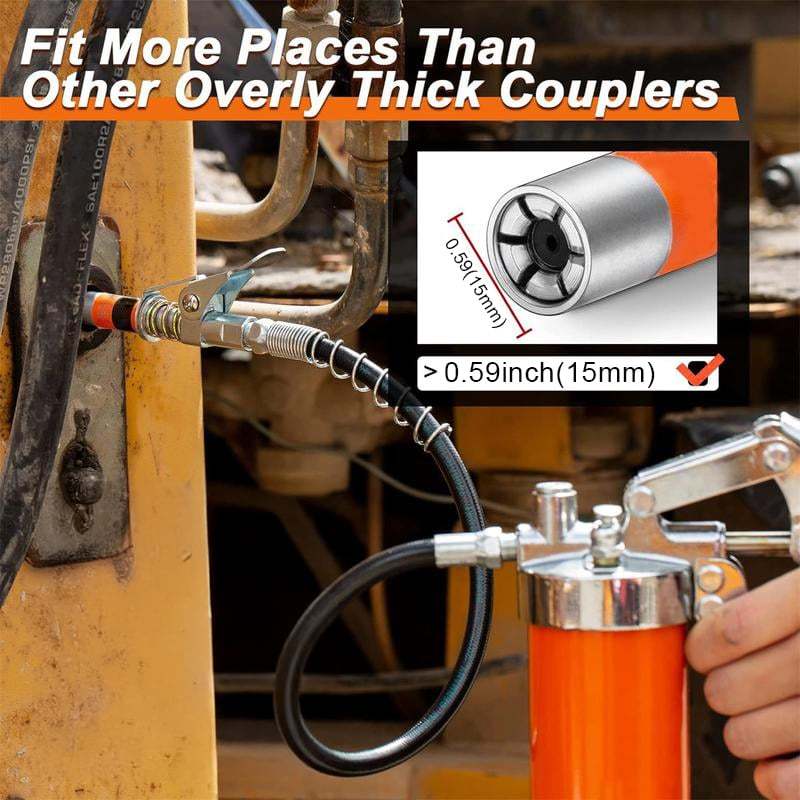 (🔥2025 Hot Sale -  49% OFF) High Pressure Quick Release Grease Coupler