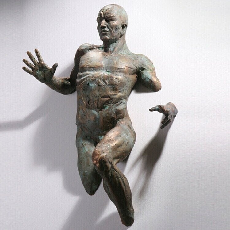 (🔥NEW YEAR SALE -  49% OFF) Art Wall Decor Human Body Sculpture