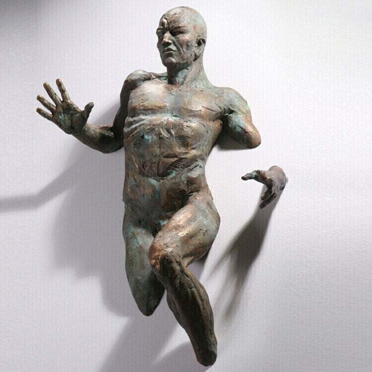 (🔥NEW YEAR SALE -  49% OFF) Art Wall Decor Human Body Sculpture