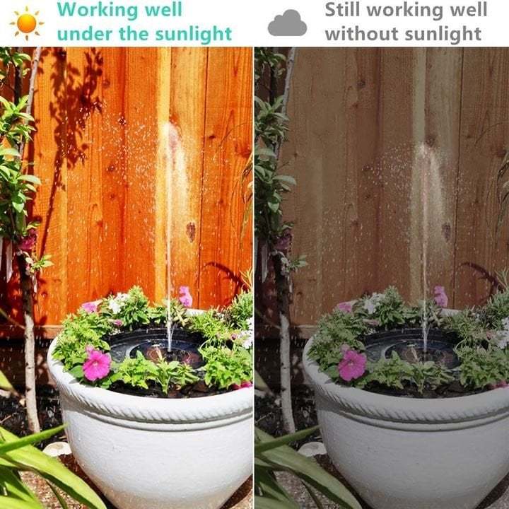 🔥2025 Hot Sale 49% OFF - Solar Powered Water Fountain