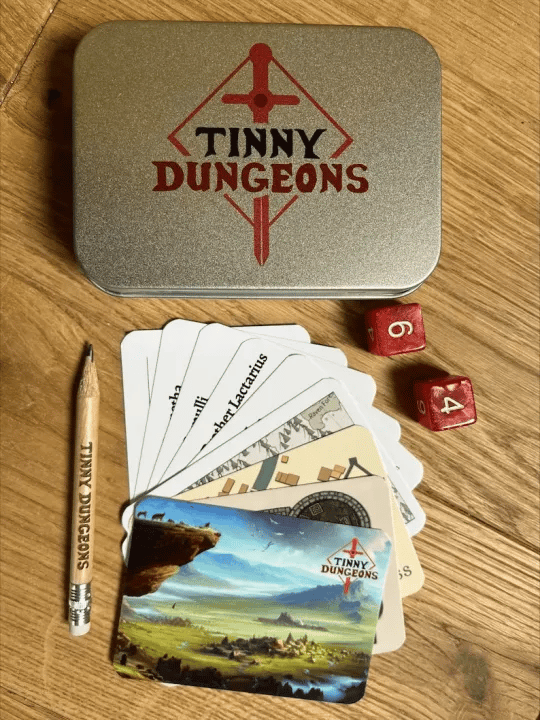 (🔥NEW YEAR SALE - 49% OFF) Minimalist Pocket RPG in a Tin Box