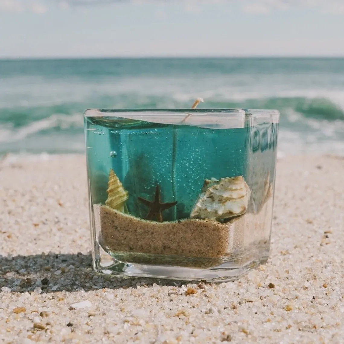Oceanic Sea Cube Gel Candle