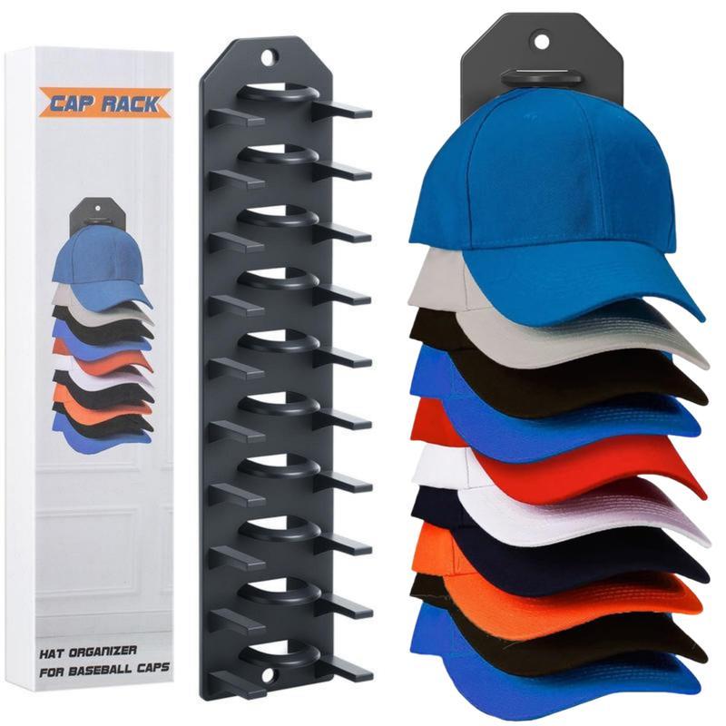 🔥Final Hot Sale-49% OFF🔥 Baseball Cap Organizer, Wall Hat Rack, Hat Storage Display Holder