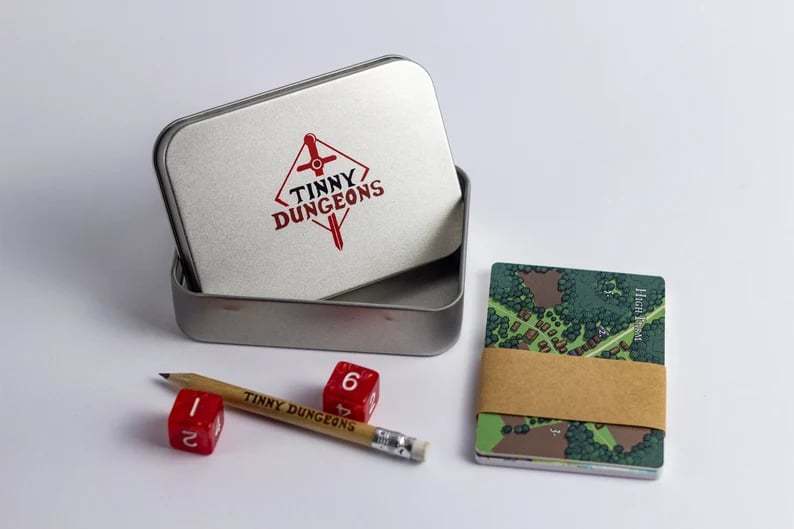 (🔥NEW YEAR SALE - 49% OFF) Minimalist Pocket RPG in a Tin Box