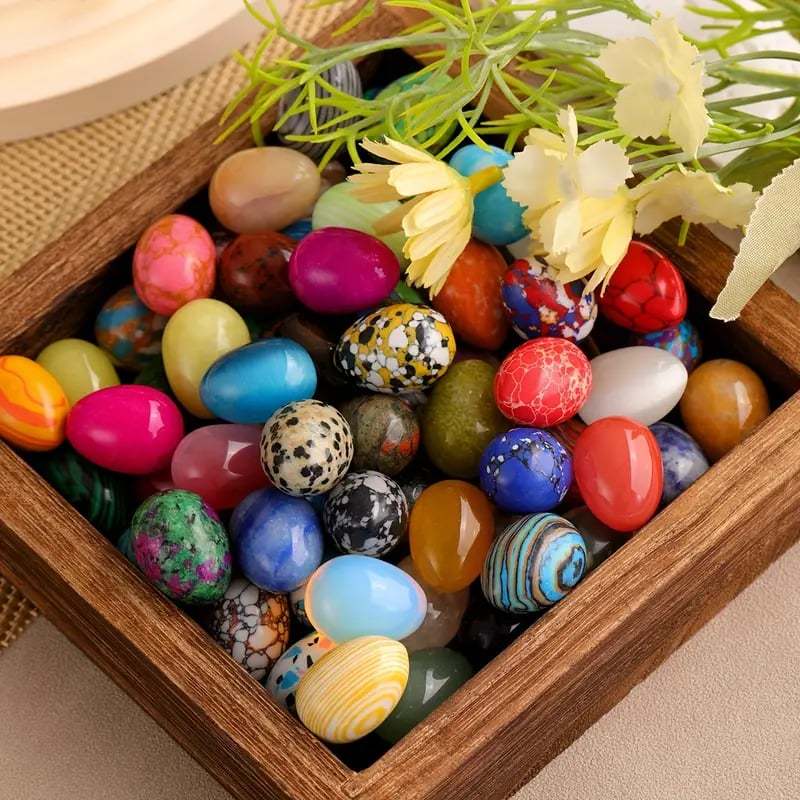 🥚Easter Decorative Eggs (Each one is a natural ore)(30PCS)