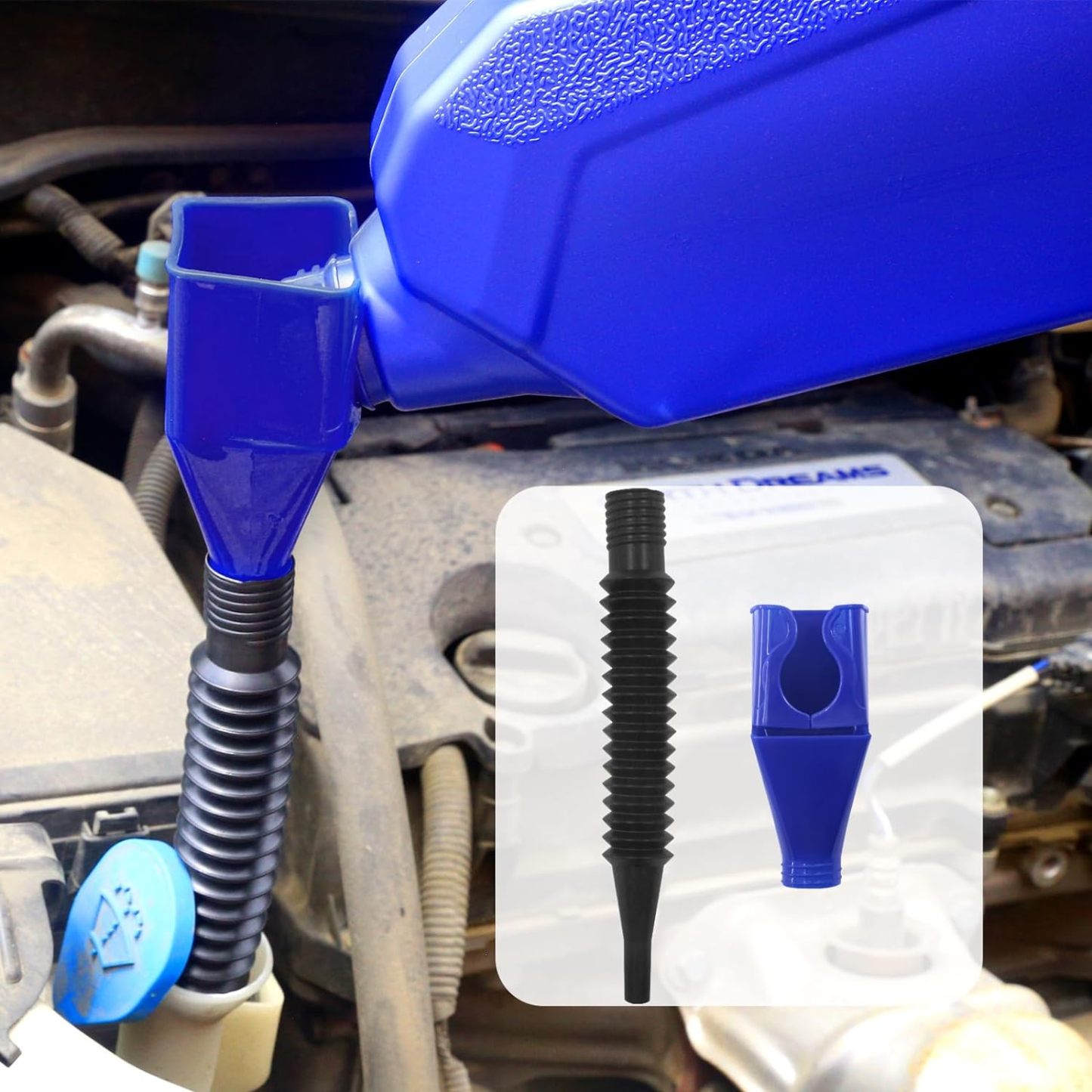 🔥2025 Hot Sale 49% OFF - Universal Household Folding Buckle Funnel