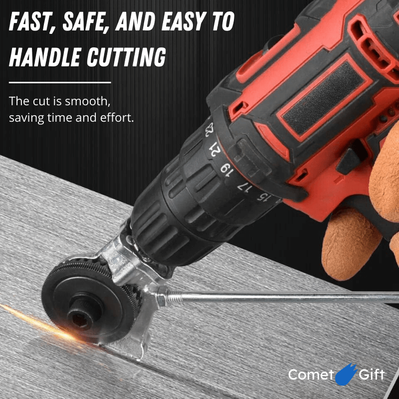 Amazideal™ - Metal Cutting Adapter for Drill