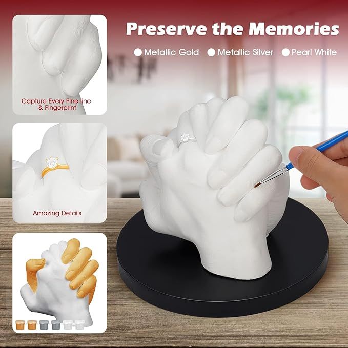 🔥2025 Hot Sale 49% OFF - Keepsake Hands Mold Powder(Capture Memories Forever)