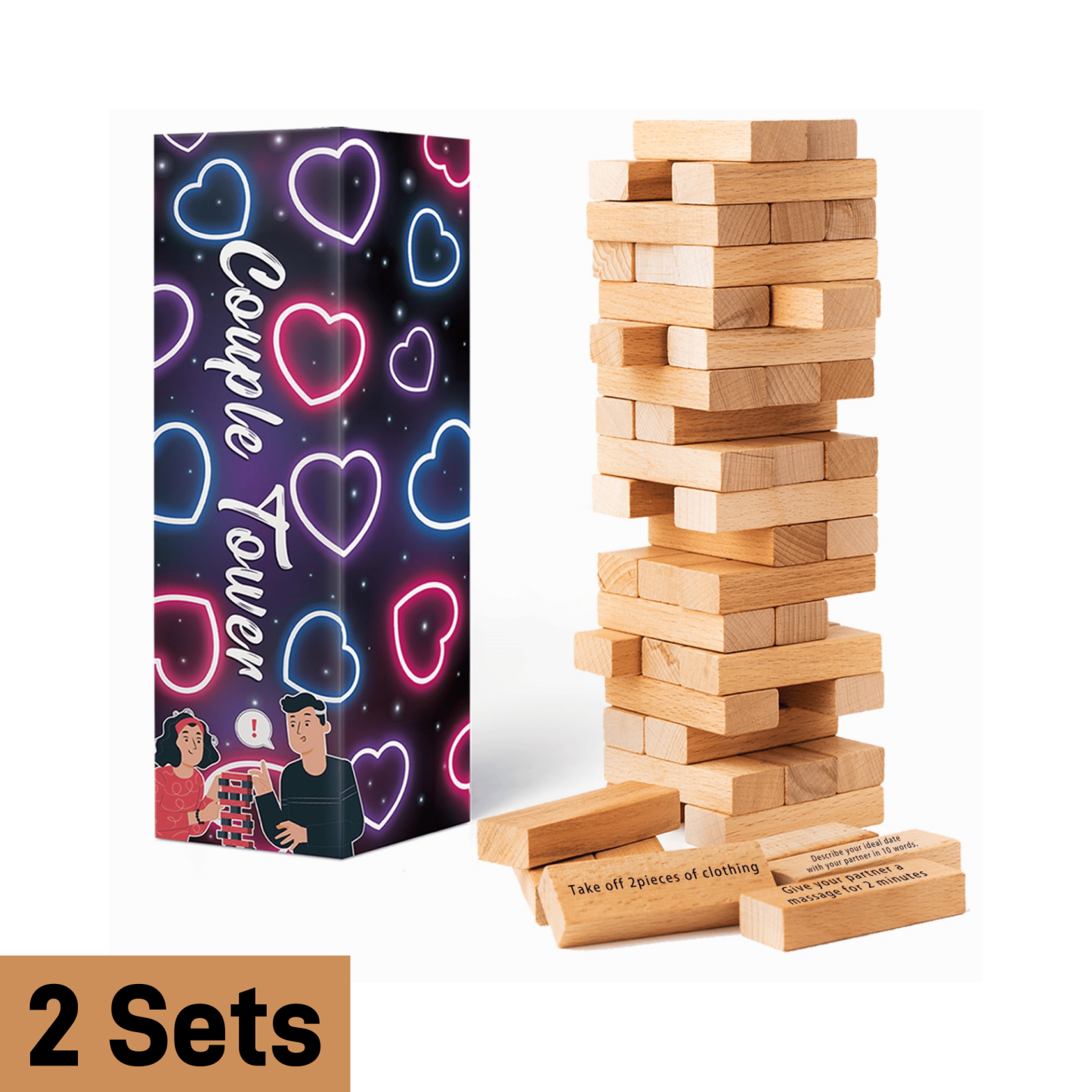 ✨Limited Sale 49% OFF✨ Couple Game Blocks