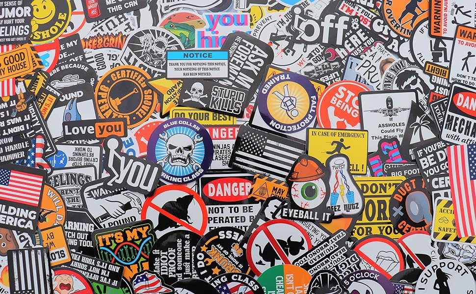 hard hat stickers