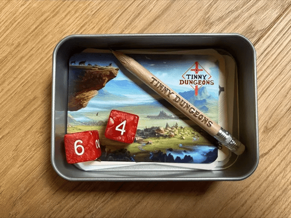 (🔥NEW YEAR SALE - 49% OFF) Minimalist Pocket RPG in a Tin Box