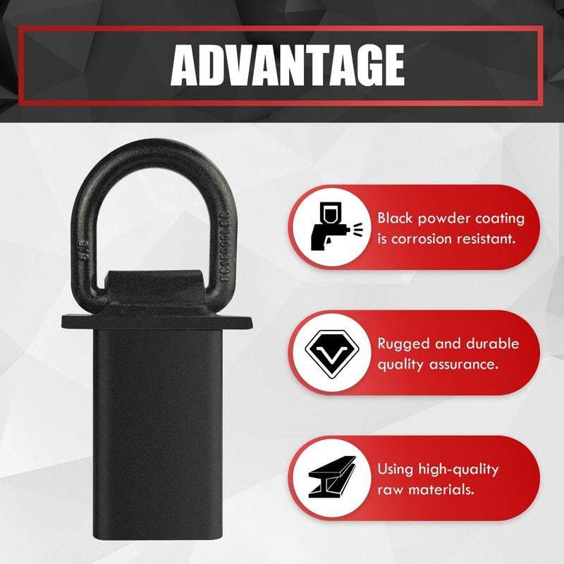 🔥2025 New Year Sale 49% OFF - Heavy-Duty Removable D-Ring Tie Down for Utility Trailers
