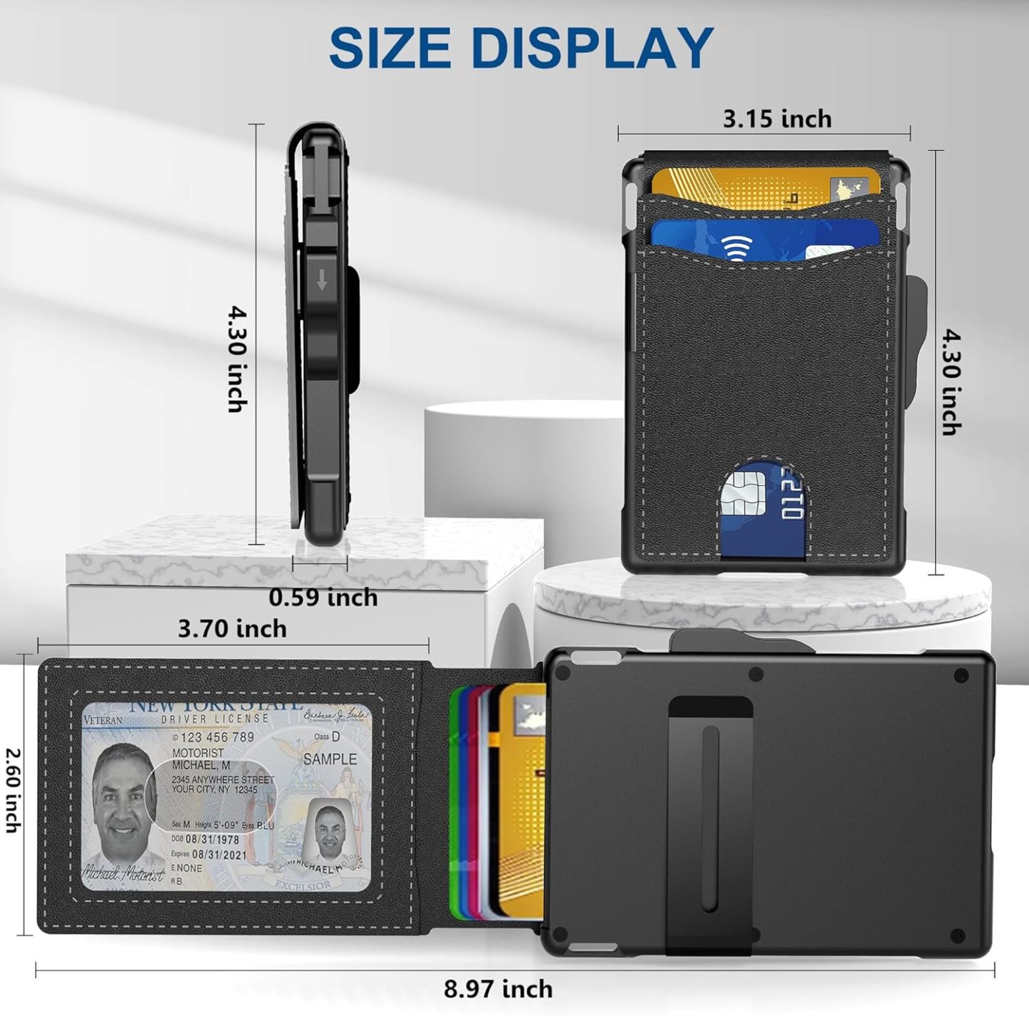 🎁2025 Hot Sale Now — AirTag Wallet - with Pop Up Aluminum Case