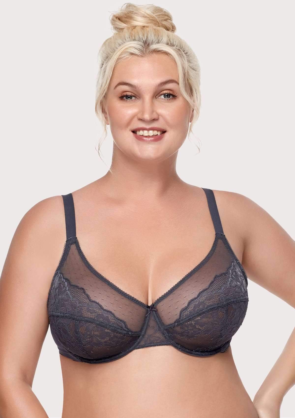 🔥2025 Hot Sale 49% OFF - Unlined Comfort Unpadded Full Coverage Underwire Minimizer Bra