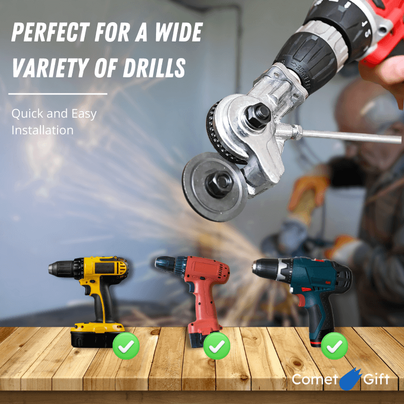 Amazideal™ - Metal Cutting Adapter for Drill