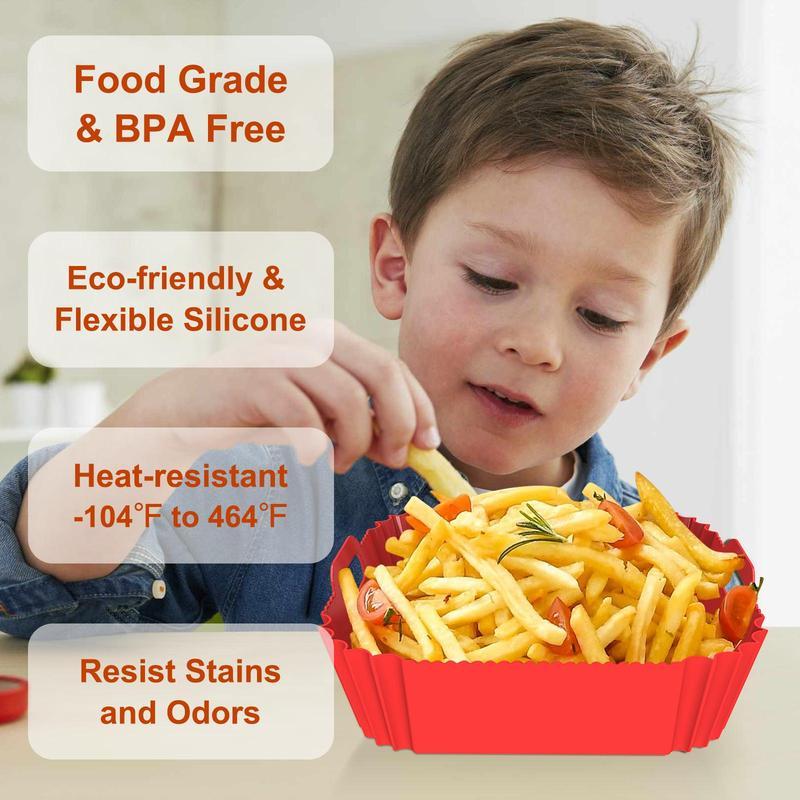 🔥Hot Sale Now 49% OFF - Silicone Air Fryer Liners Square