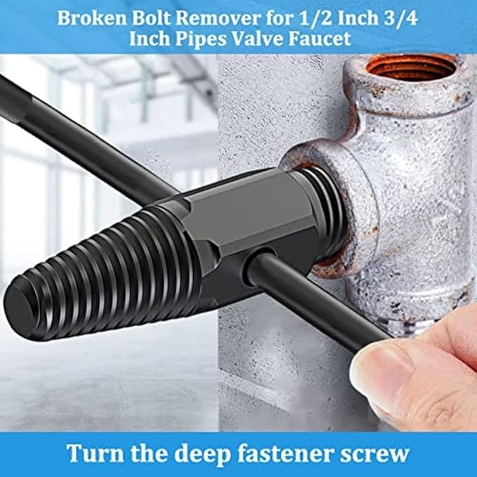 🔥2025 New Year Sale 49% OFF - Damaged Screw Extractor,Double Head Broken Screw Extractor