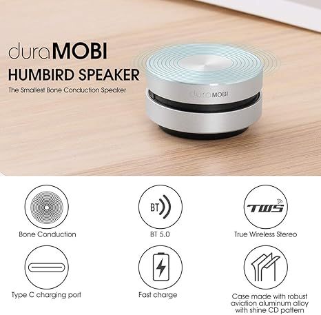 Wirelessly BT Mini Speaker Bone Conduction Portable Wireless Speaker