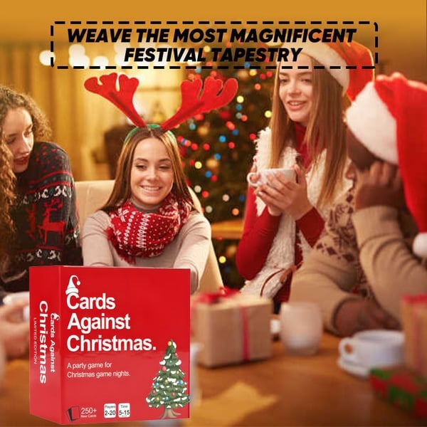 🔥Cards Against Christmas - Game for Christmas Nights