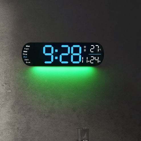 🔥2025 Hot Sale 49% OFF - Digital Wall Clock Large Display