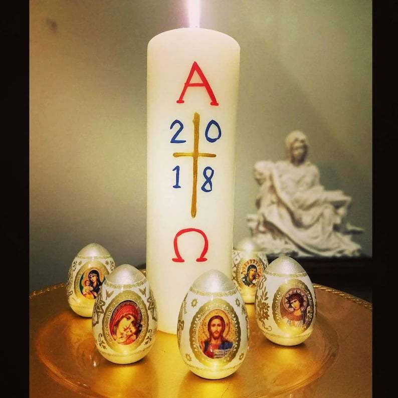 🔥2025 Hot Sale 49% OFF - 🐣🙏Wooden Icon Easter Eggs