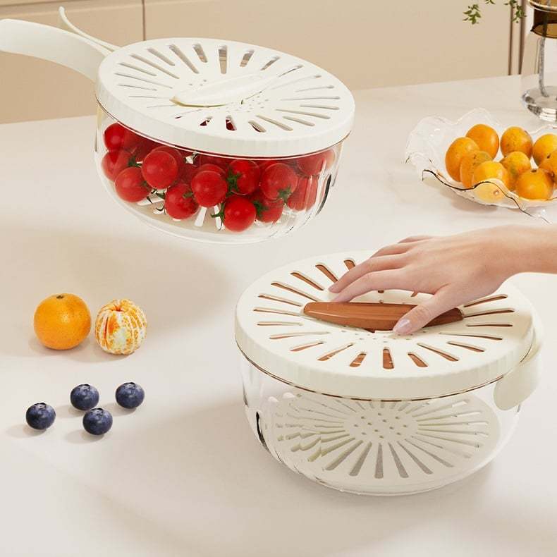 🎁2025 Hot Sale Now — 3 in 1 Kitchen Colanders Bowl