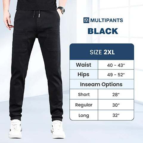 🔥2025 Hot Sale 49% OFF - MultiPants – High Stretch Multi-pocket Durable Cargo Pants